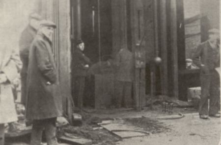 Locals waiting for news